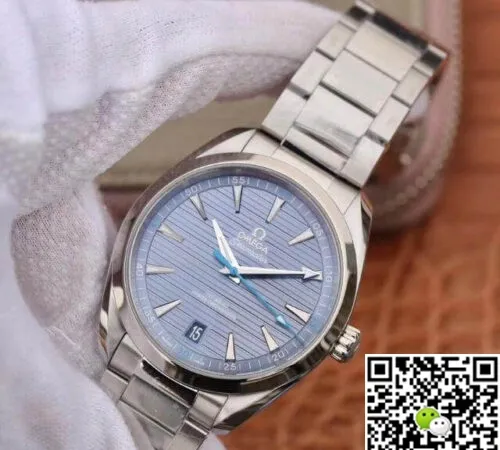 Omega Seamaster Aqua Terra 150M 220.10.41.21.03.002 VS Factory 1:1 Best Edition Replica Watch Swiss ETA8900 Blue Textured Dial